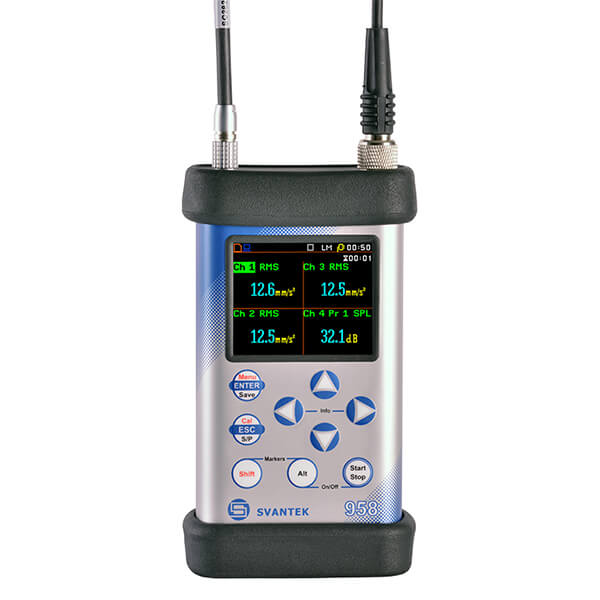 Svantek SV 958A Four Channels Sound & Vibration Meter