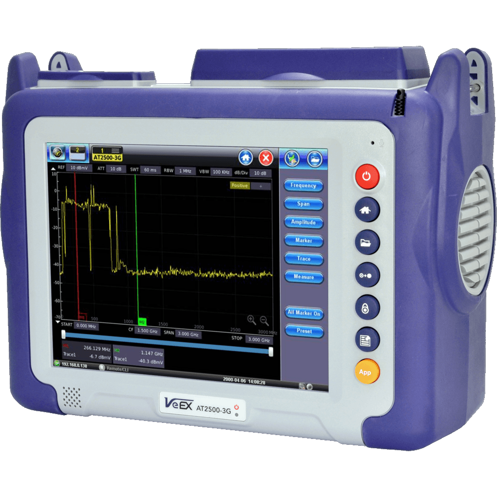 VeEX AT2500-3G 3 GHz CATV/QAM/Spektrumanalysator