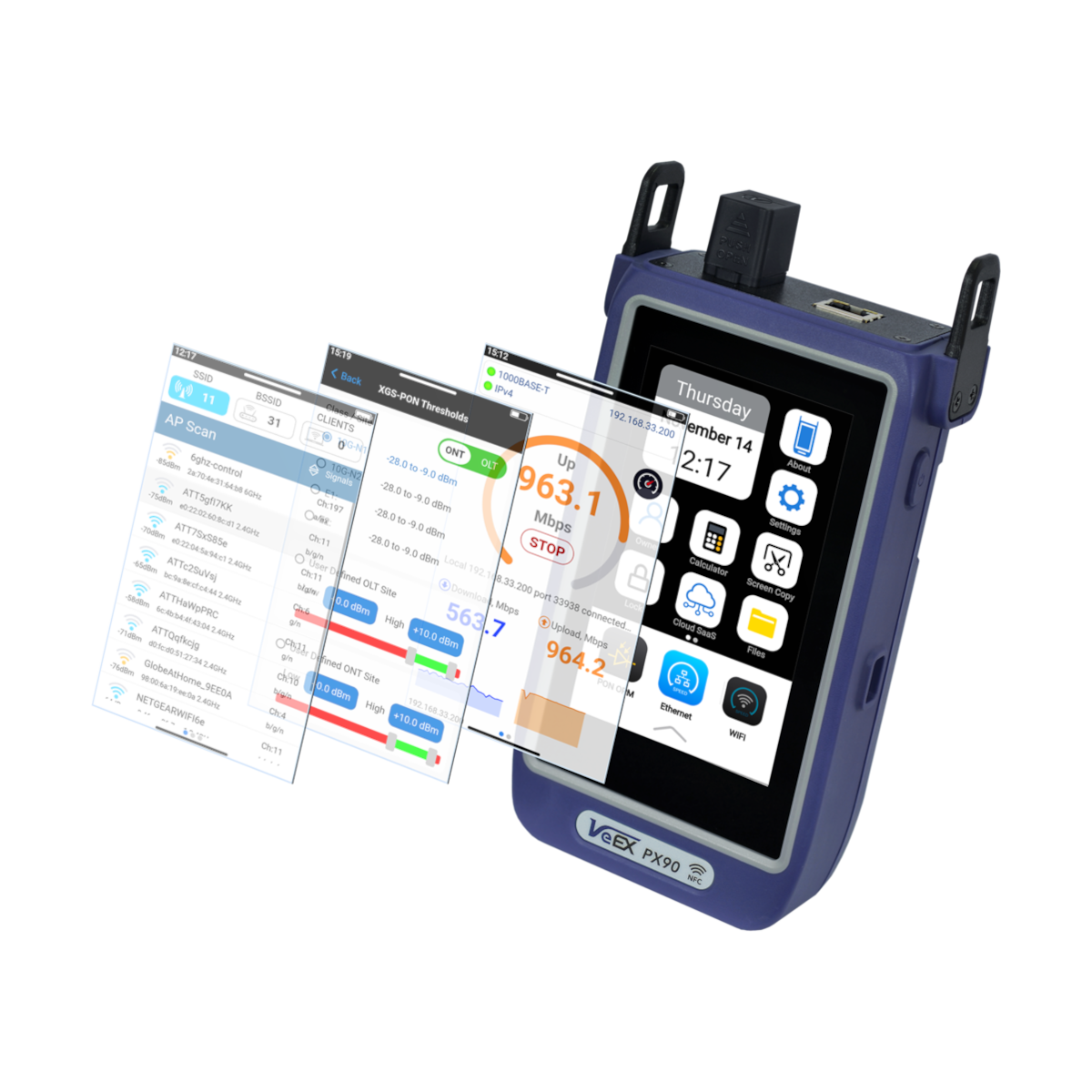 VeEX PX90 PON Service Installation Meter
