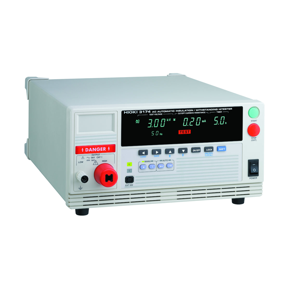 Hioki 3174 AC Automatisk Isolations-/Modstand HiTester