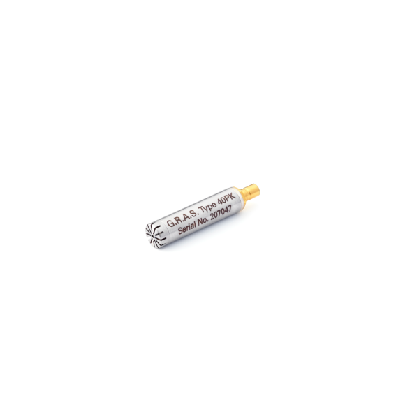 GRAS 40PK CCP Free-field QC Microphone, Short