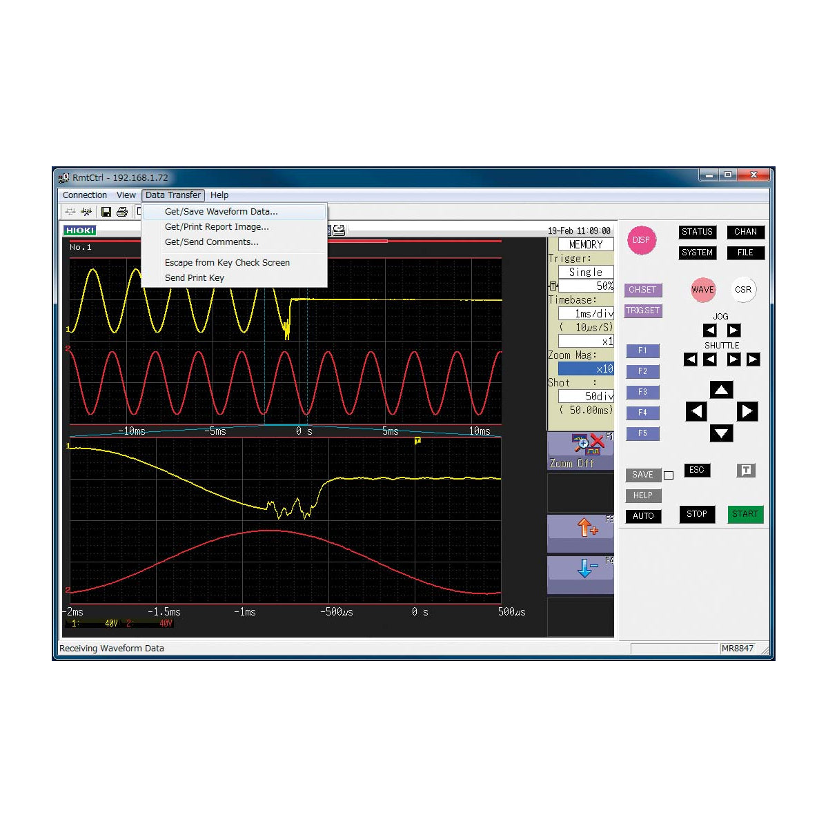 Hioki 9333 LAN Kommunikator