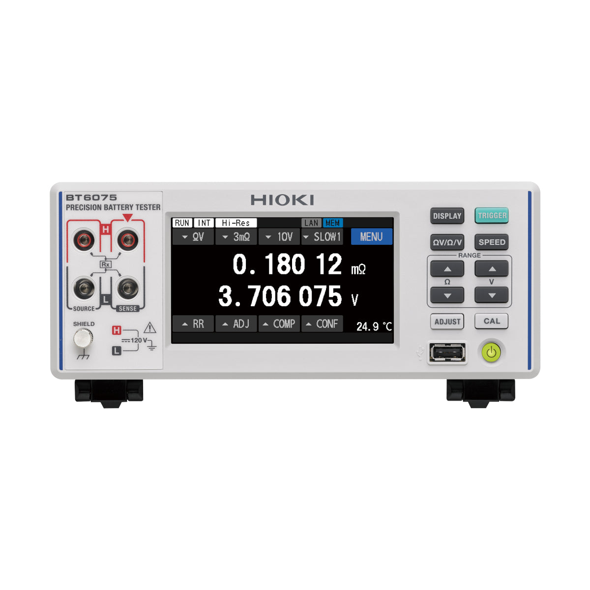 Hioki BT3554-50 Batteritest Pin Type Ledning ikke inkluderet