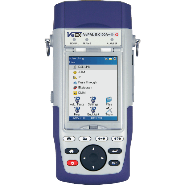 VeEX BX100A+ Handheld ADSL2+ Test Set