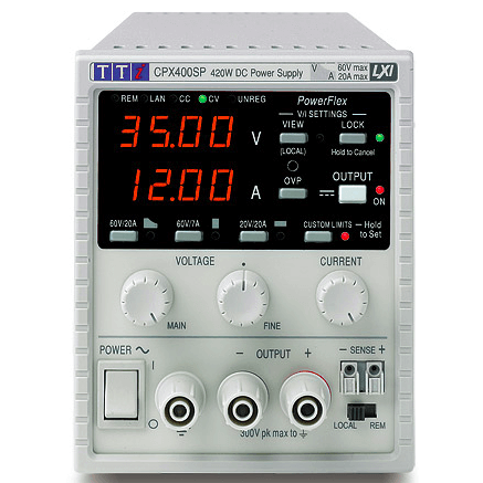 Aim-TTi CPX400S Power Supply Single 420 'PowerFlex' Max 60V or 20A
