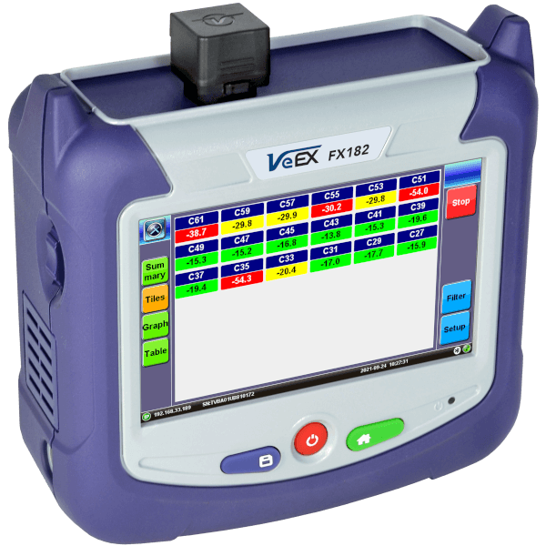 VeEX FX182 Optisk Kanal Checker