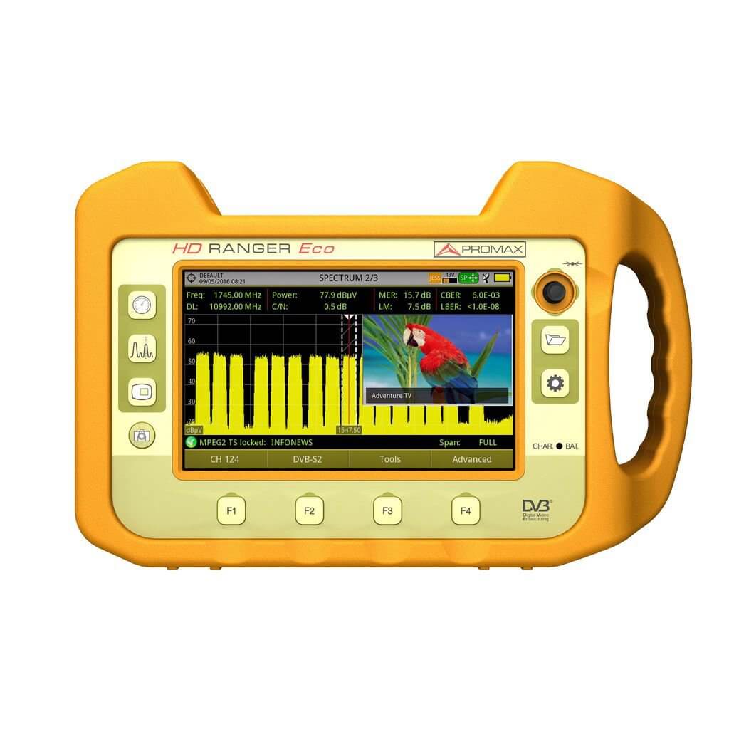 Promax HD RANGER Eco TV & Satellite Analyzer (DVB)
