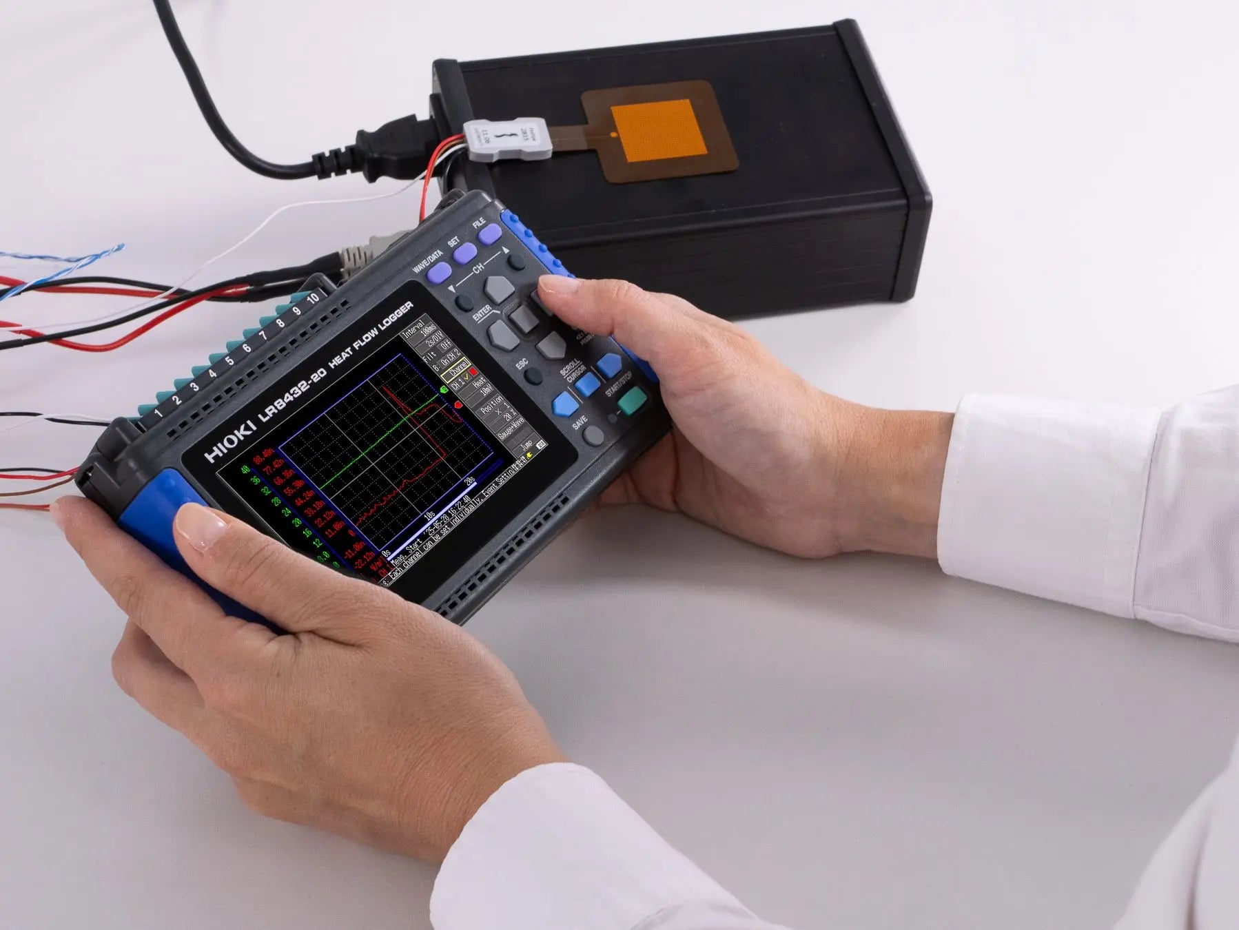 Hioki LR8432-20 Heat Flow Logger