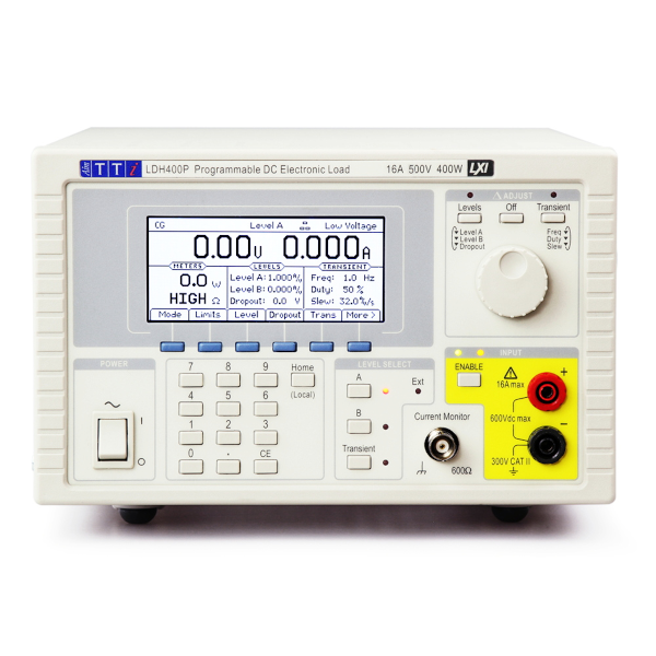 Aim-TTi LDH400P DC 400W, 500V, 16A Electronic Load