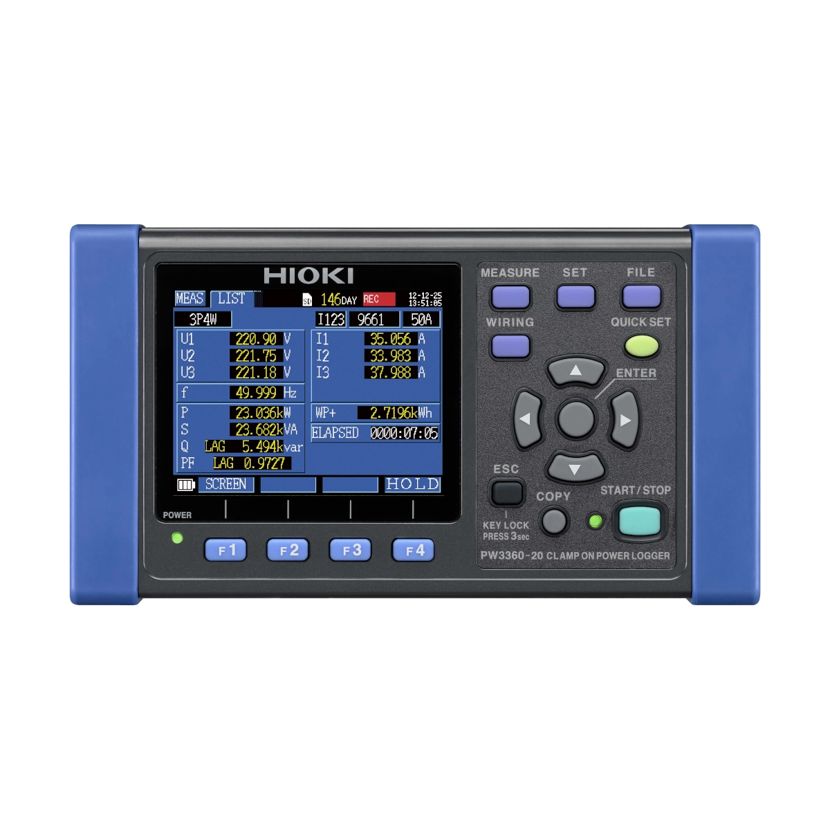 Hioki PW3360-20 Clamp On Power Logger