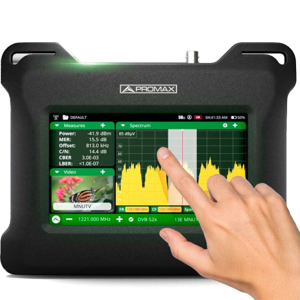 Promax TV EXPLORER NG Universal TV and Spectrum Analyzer