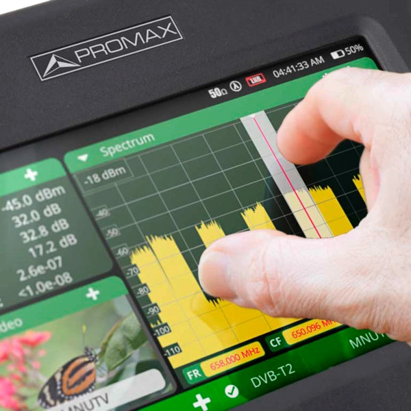 Promax TV EXPLORER NG Universal TV and Spectrum Analyzer