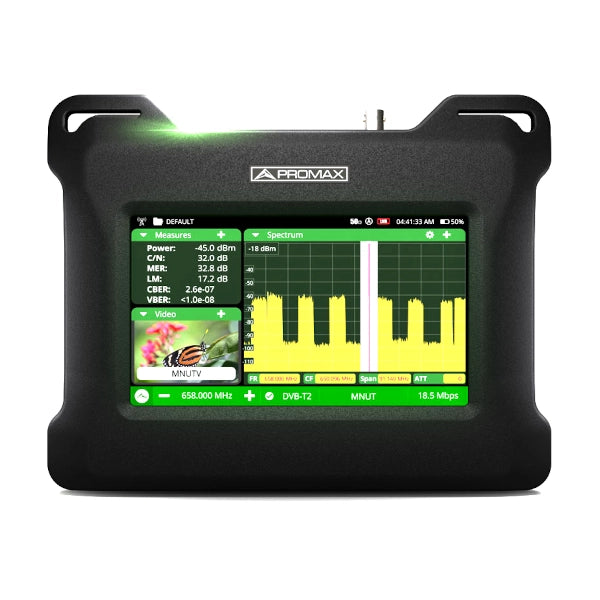Promax TV EXPLORER NG Universal TV and Spectrum Analyzer