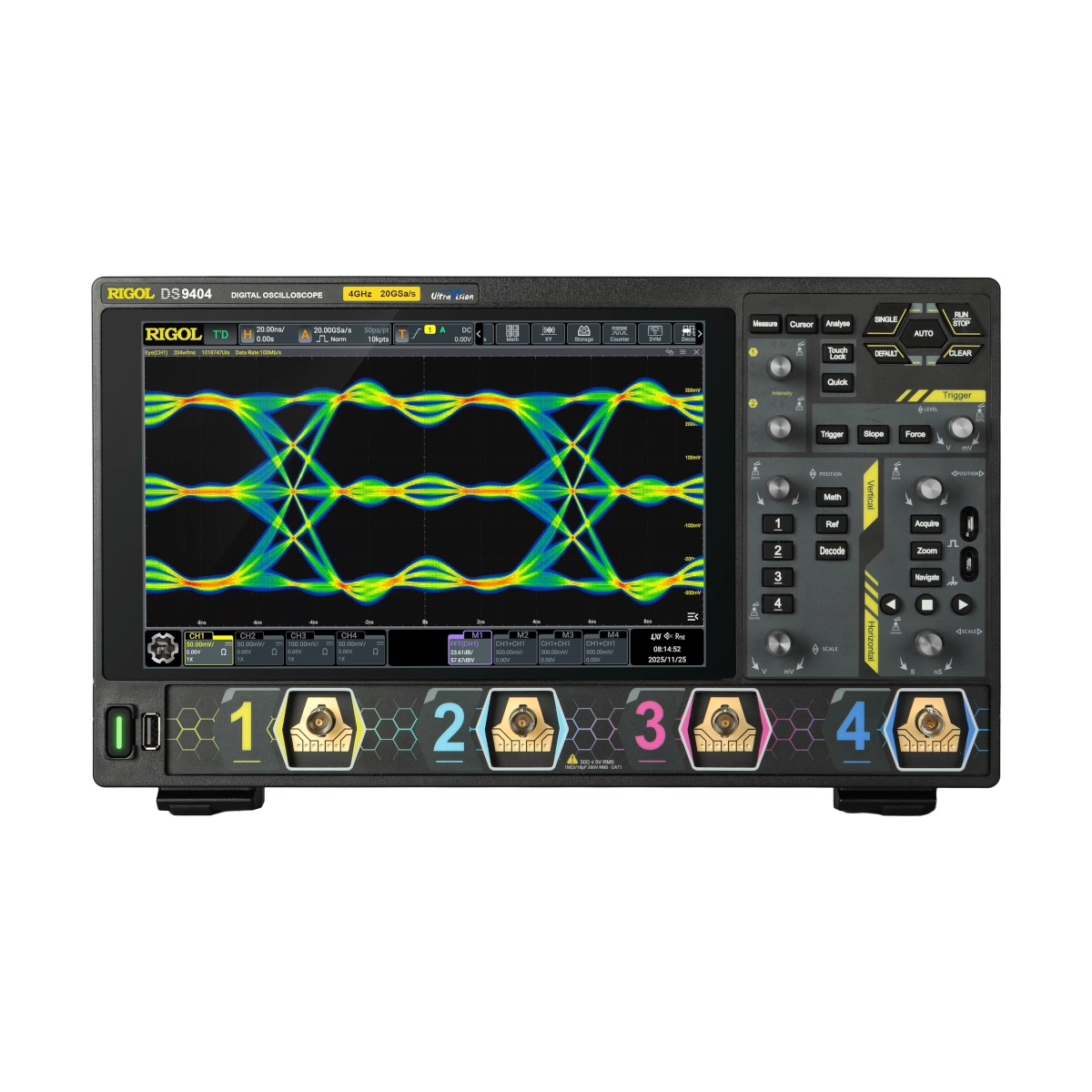 RIGOL DS9404 4 GHz Oscilloscope Front