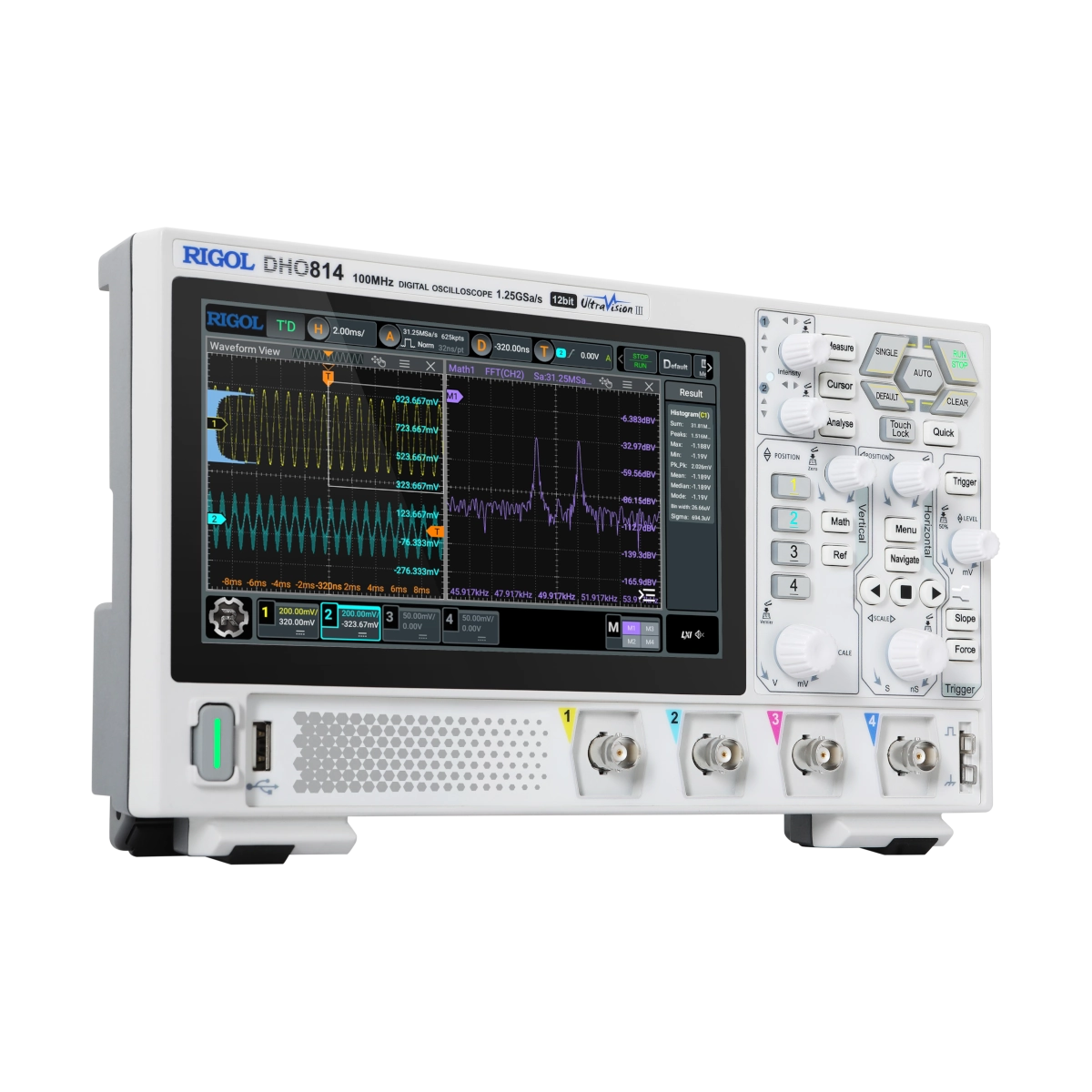 RIGOL DHO802 70MHz Oscilloscope