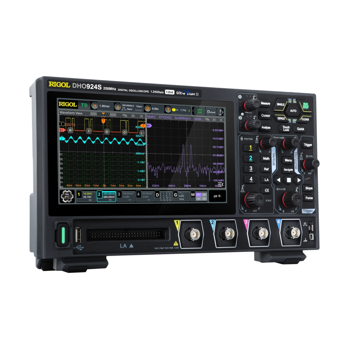 RIGOL DHO914S 125 MHz Oscilloscope