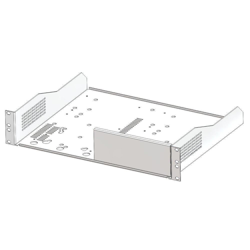 Aim-TTi RM200A 2U Rack Mount for half rack instrument, includes 1/2 rack blanking plate