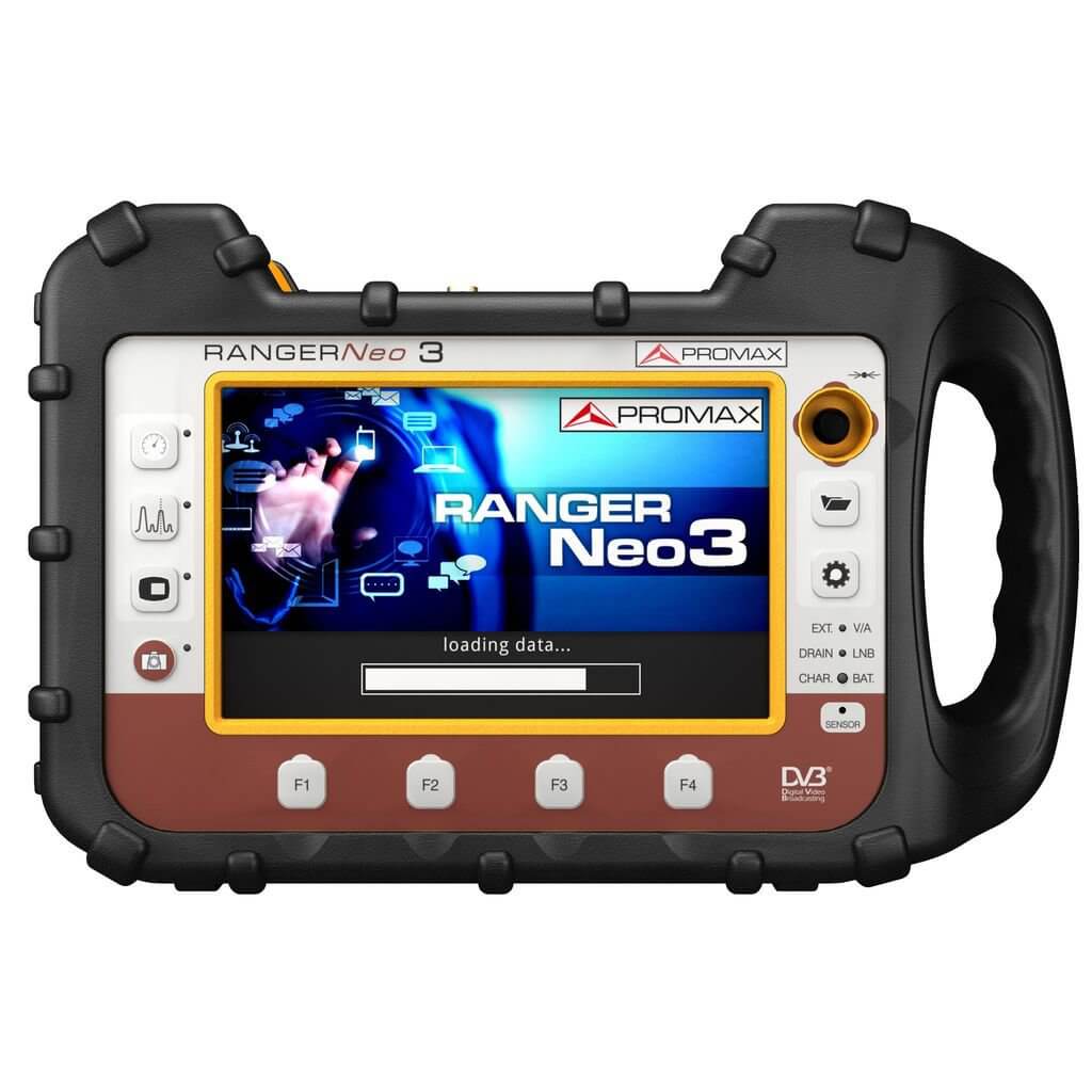 Promax RANGERNeo 3 Top class TV & Satellite Analyzer (DVB & ISDBT)