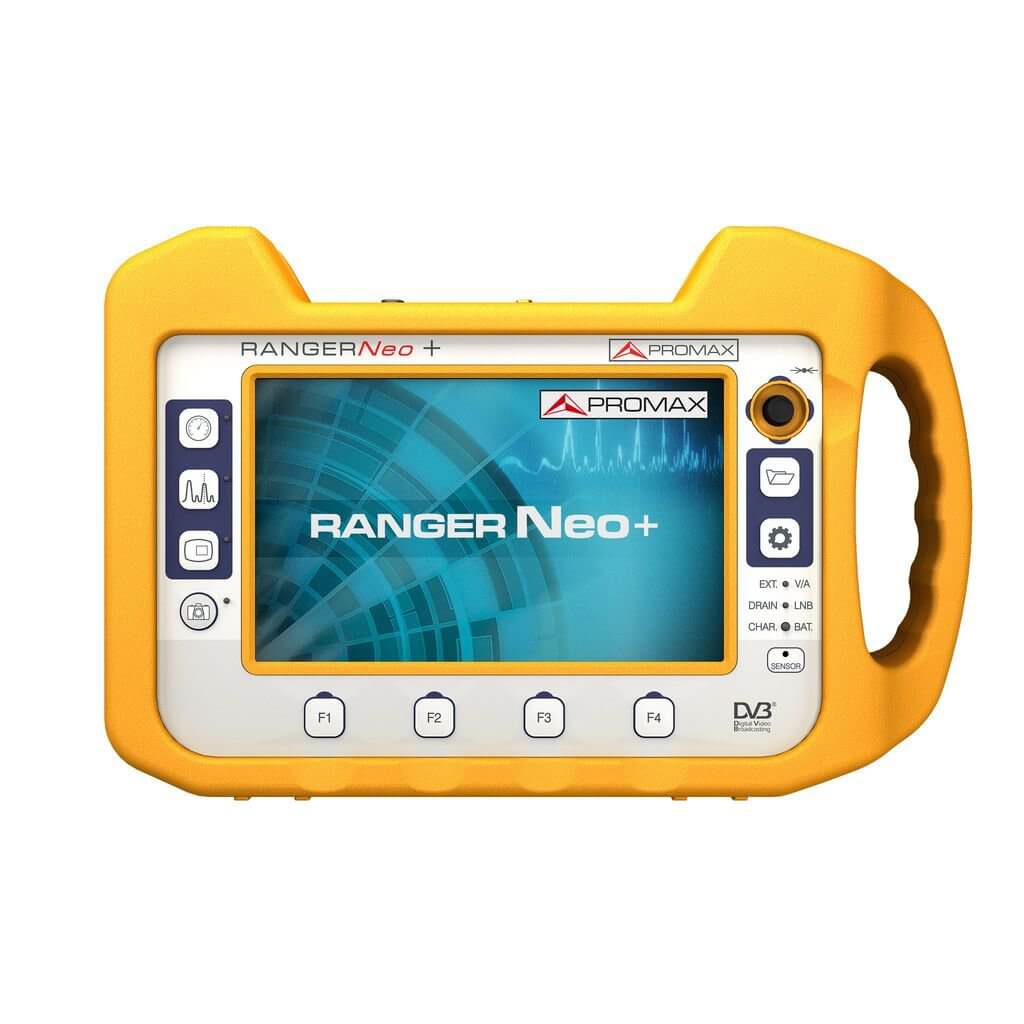 Promax RANGERNeo + Advanced Multifunction TV & Satellite Analyzer (DVB & ISDBT)