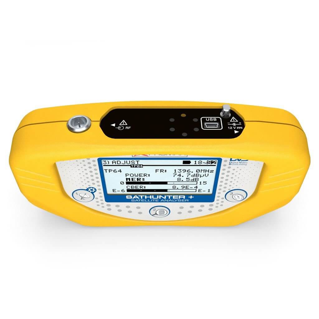Promax SATHUNTER+ DVB-S/S2 and DSS Satellite hunter
