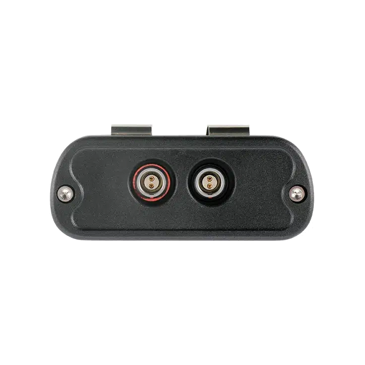 Svantek SV 102A+ Class 1 Dual-Channel Noise Dosimeter with two sockets on a white background
