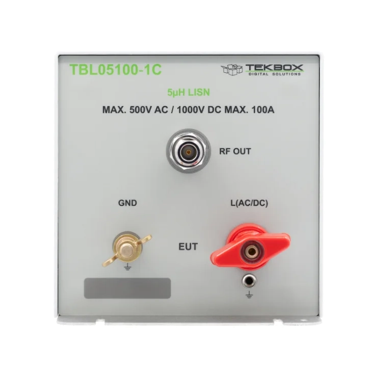 Tekbox TBL05100-1C 5UH LISN Front