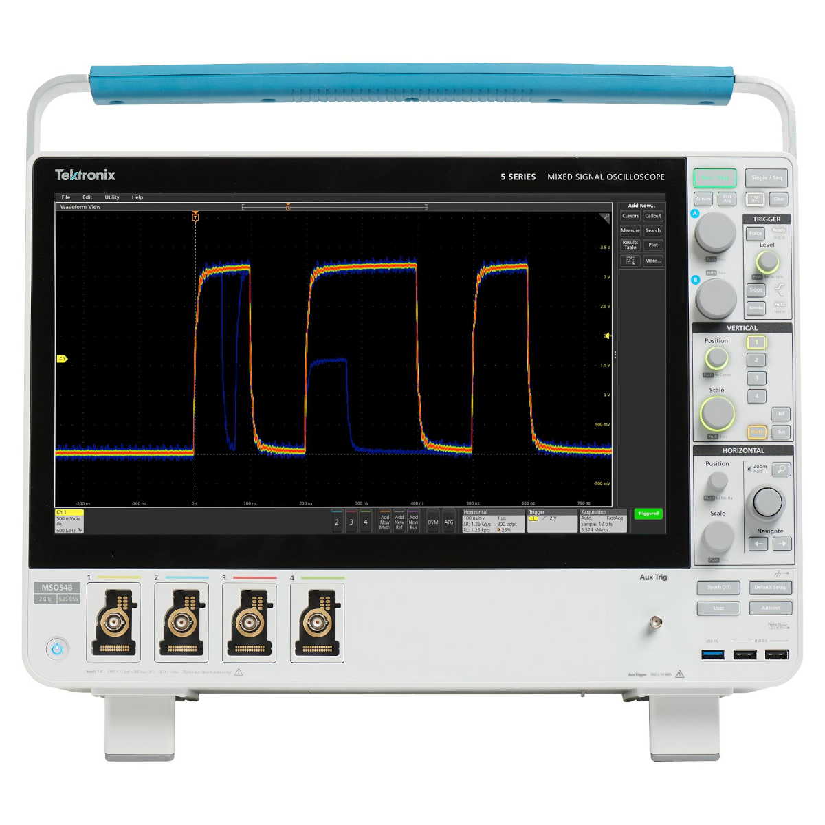 Tektronix MSO54B 500 MHz oscilloskop