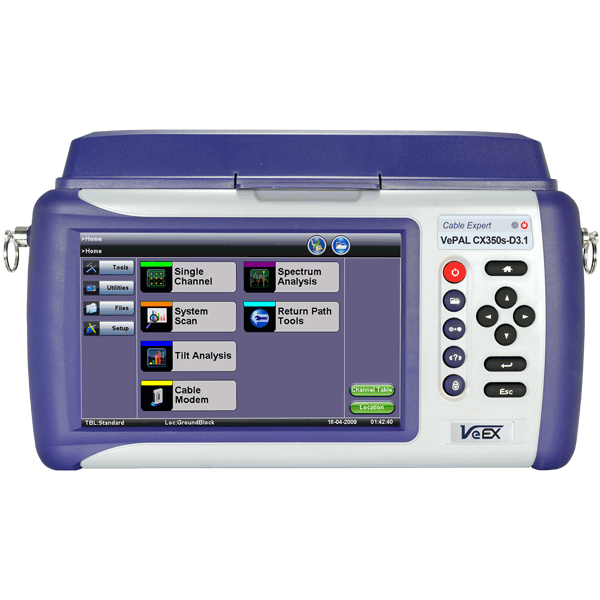 VeEX CX350s-D3.1 Avanceret CATV Analyzer