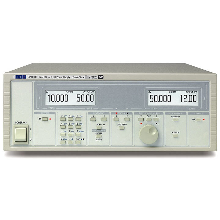 Aim-TTi QPX600DP Strømforsyning Dual 600W 'PowerFlex' Max 80V eller 50A