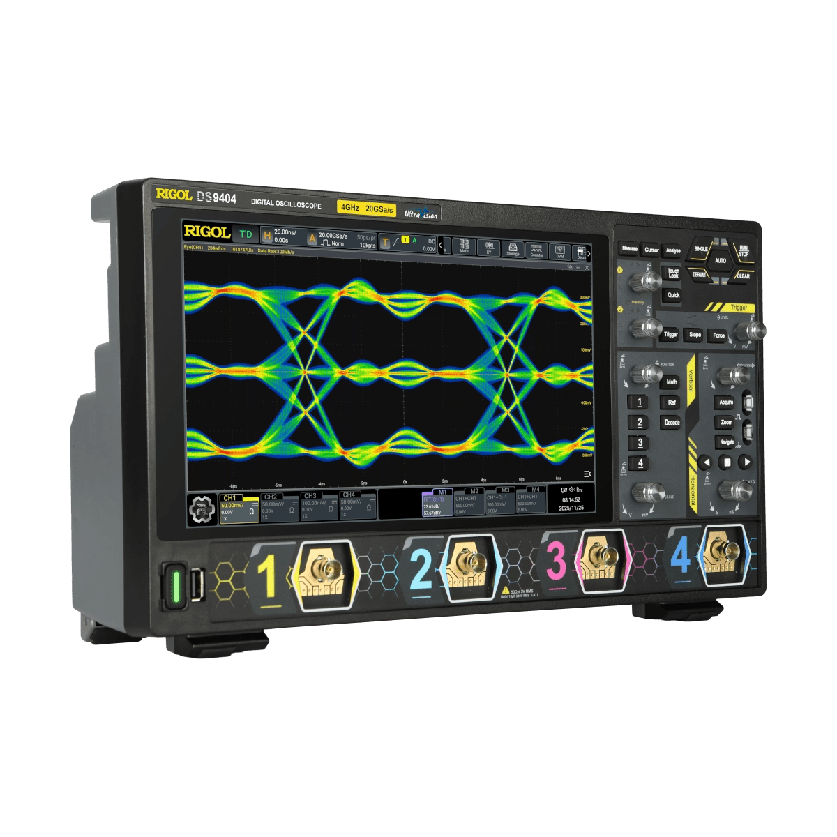 RIGOL DS9404 4 GHz Oscilloscope Right