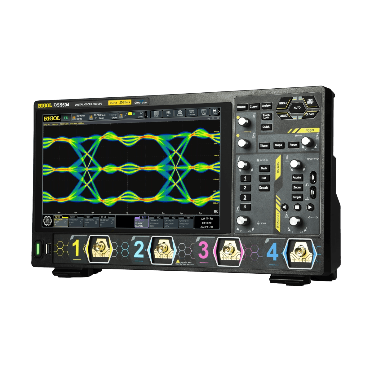 RIGOL DS9604 6 GHz Oscilloscope Left