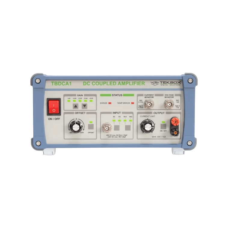 Tekbox TBDCA1 DC Coupled Power Amplifier Front