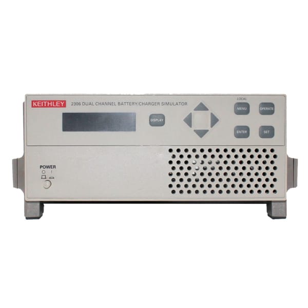 Tektronix 2306-LAN Dual Chan Battery Charger Sim