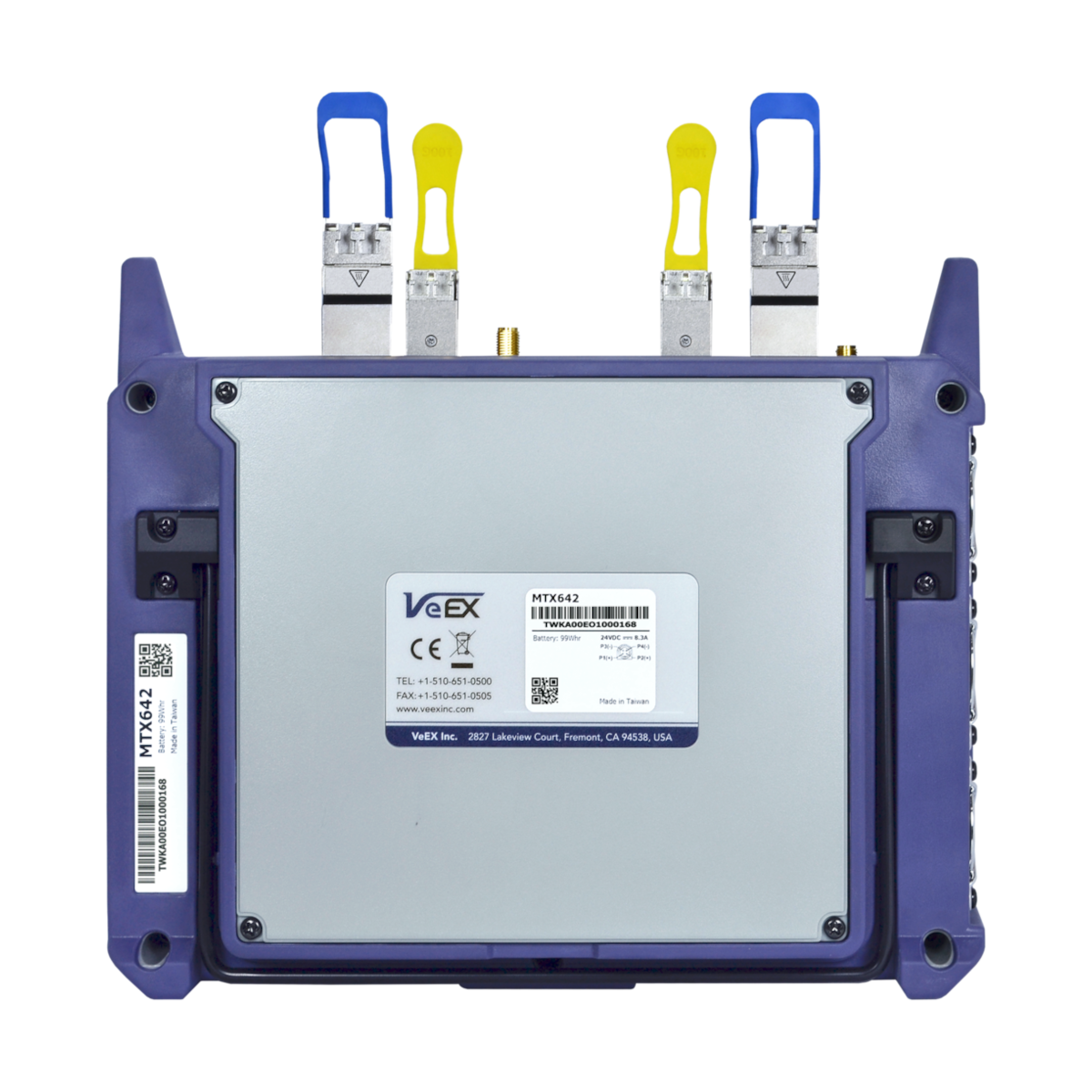 VeEX MTX642 Dual 400G Portable Test Set
