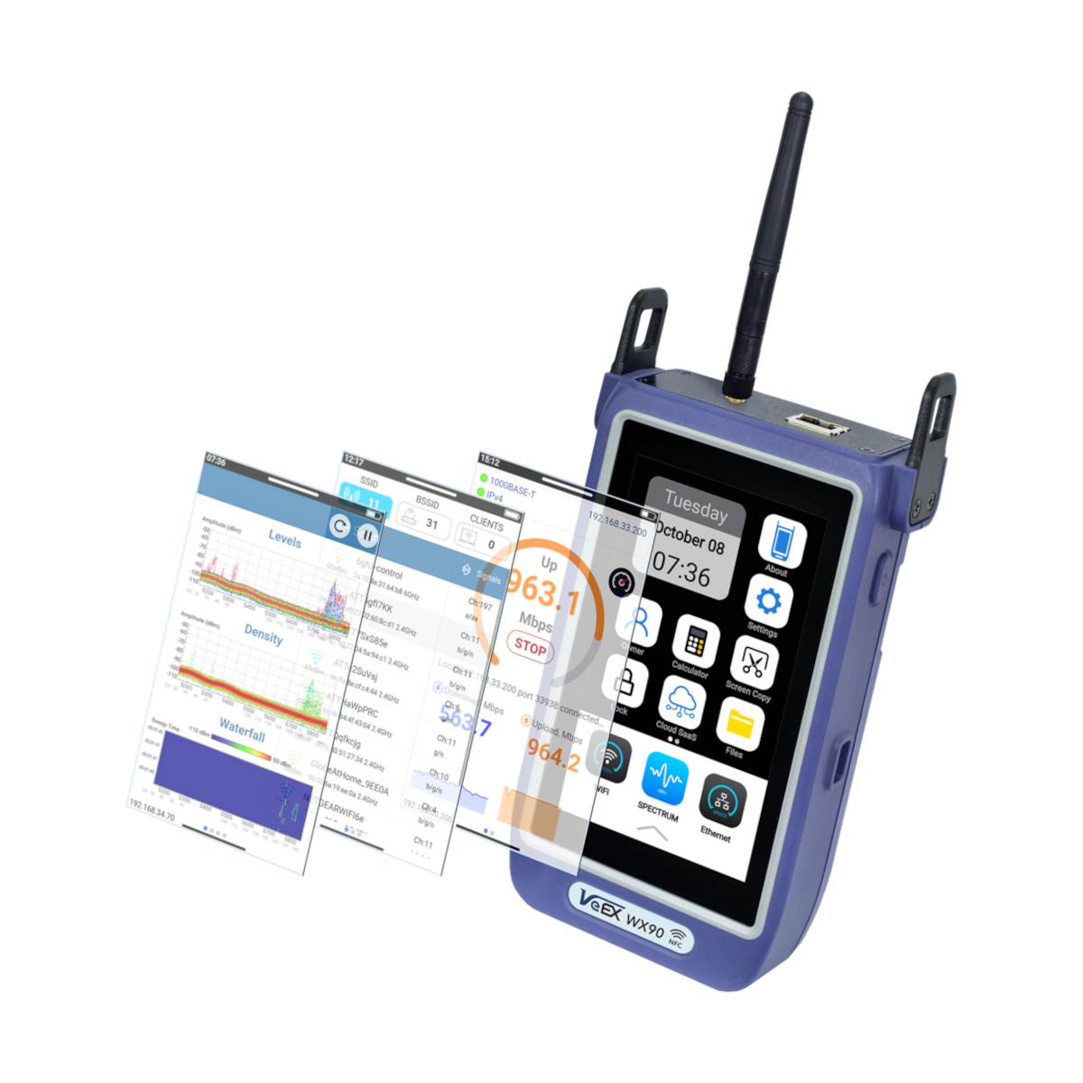 VeEX WX90 Wi-Fi Expert Test Toolkit