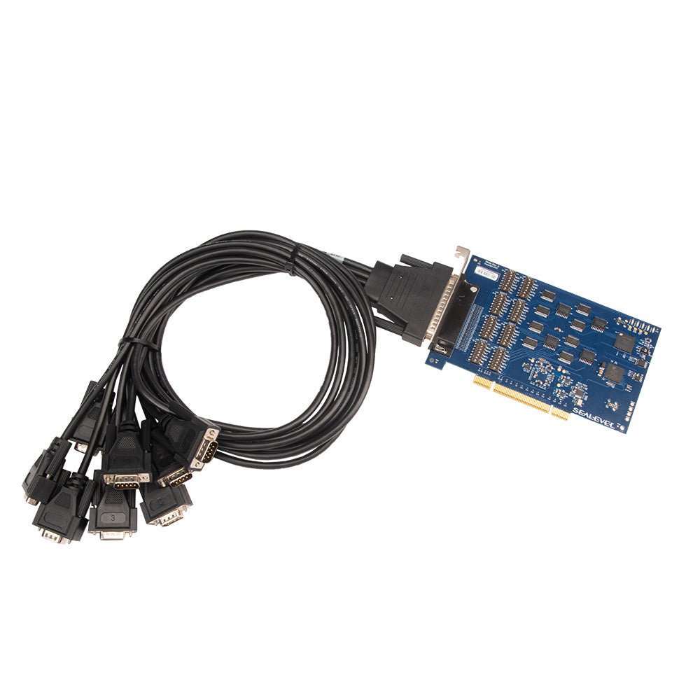 Sealevel 7804c PCI 8-Port RS-232, RS-422, RS-485 Serial Interface