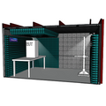 SIEPEL ARES 1F Semi-Anechoic Chamber for DO-160G & MIL-STD-461G