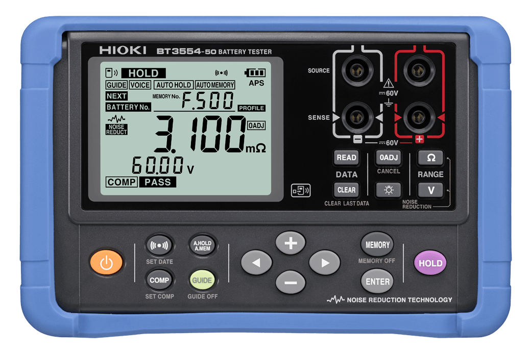 Hioki BT3554-92 Battery Tester BT3554-52 + Wireless Adapter Z3210 (Recommended)