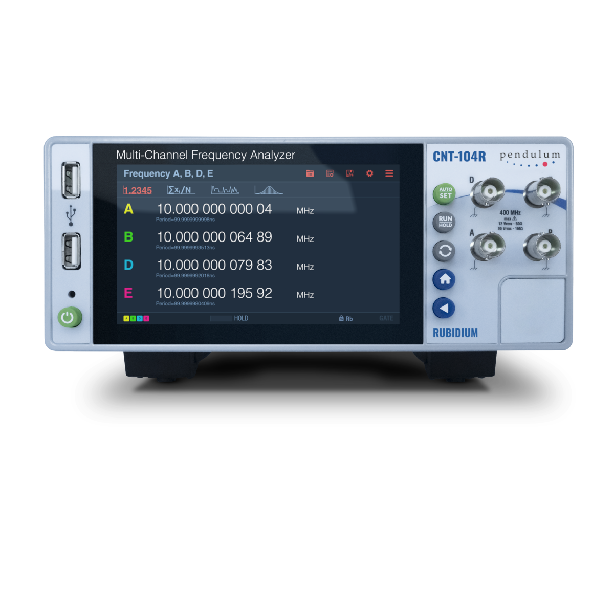 Pendulum CNT-104R Multi-channel Rubidium Frequency Calibrator / Analyzer