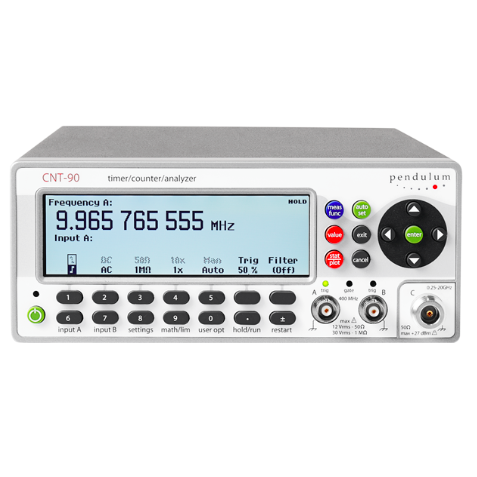 Pendul CNT-90 Grundlæggende frekvens tæller/analysator