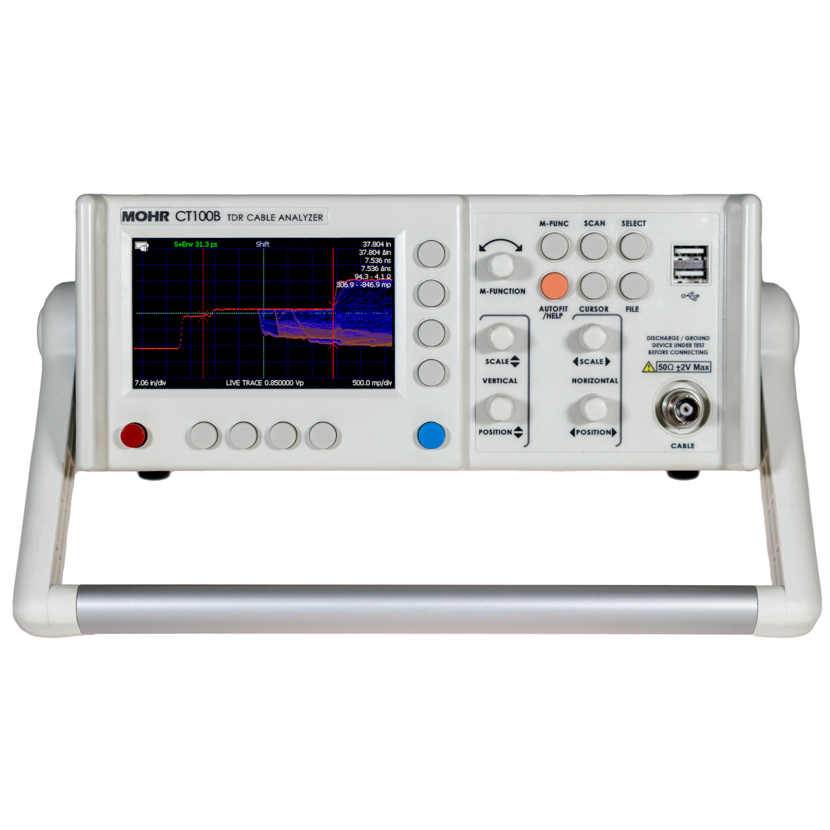 MOHR CT100B TDR -kabelanalysator