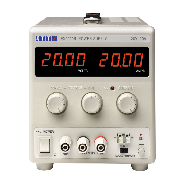 AIM-TTI EX2020R strømforsyning 0-20V/0-20A