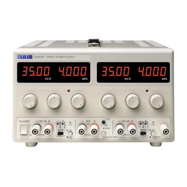 Aim-TTi EX354RT Power Supply 0-35V/0-4A plus 1.5-5V 5A