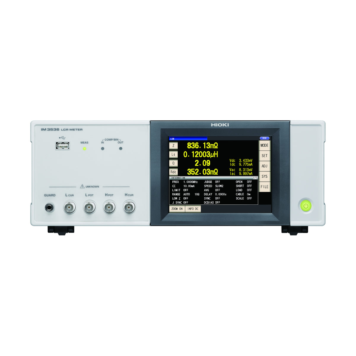 Hioki IM3536 LCR Meter