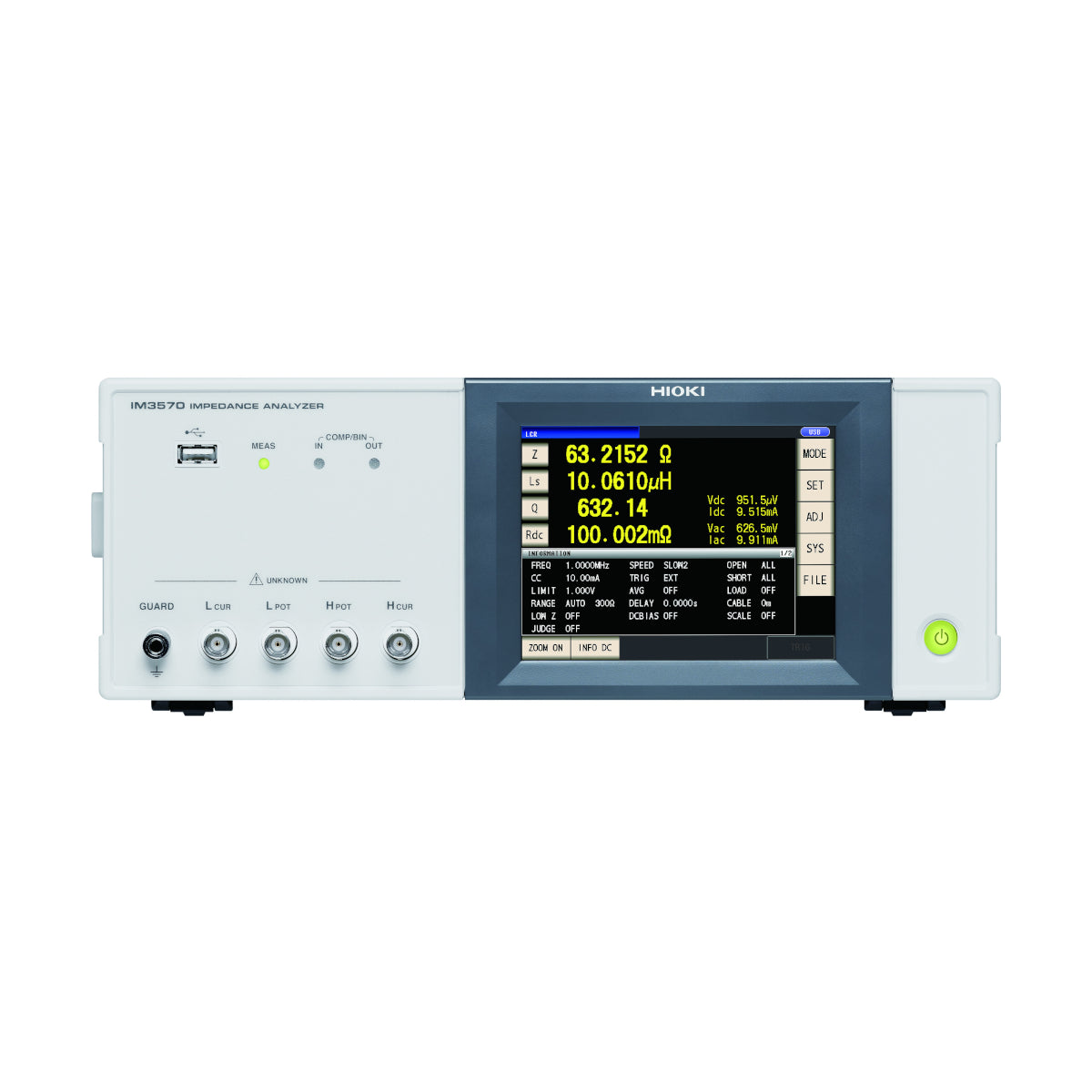 Hioki IM3570 Impedance Analyzer