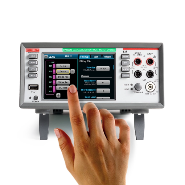 Keithley DAQ6510 with touch screen