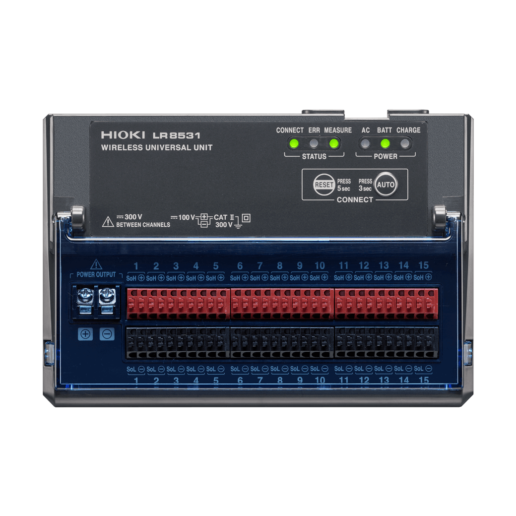 DEMO - Hioki LR8531 Wireless Universal Unit