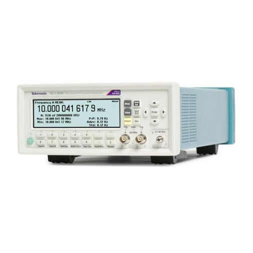 Tektronix MCA3040 Microwave Analyzer