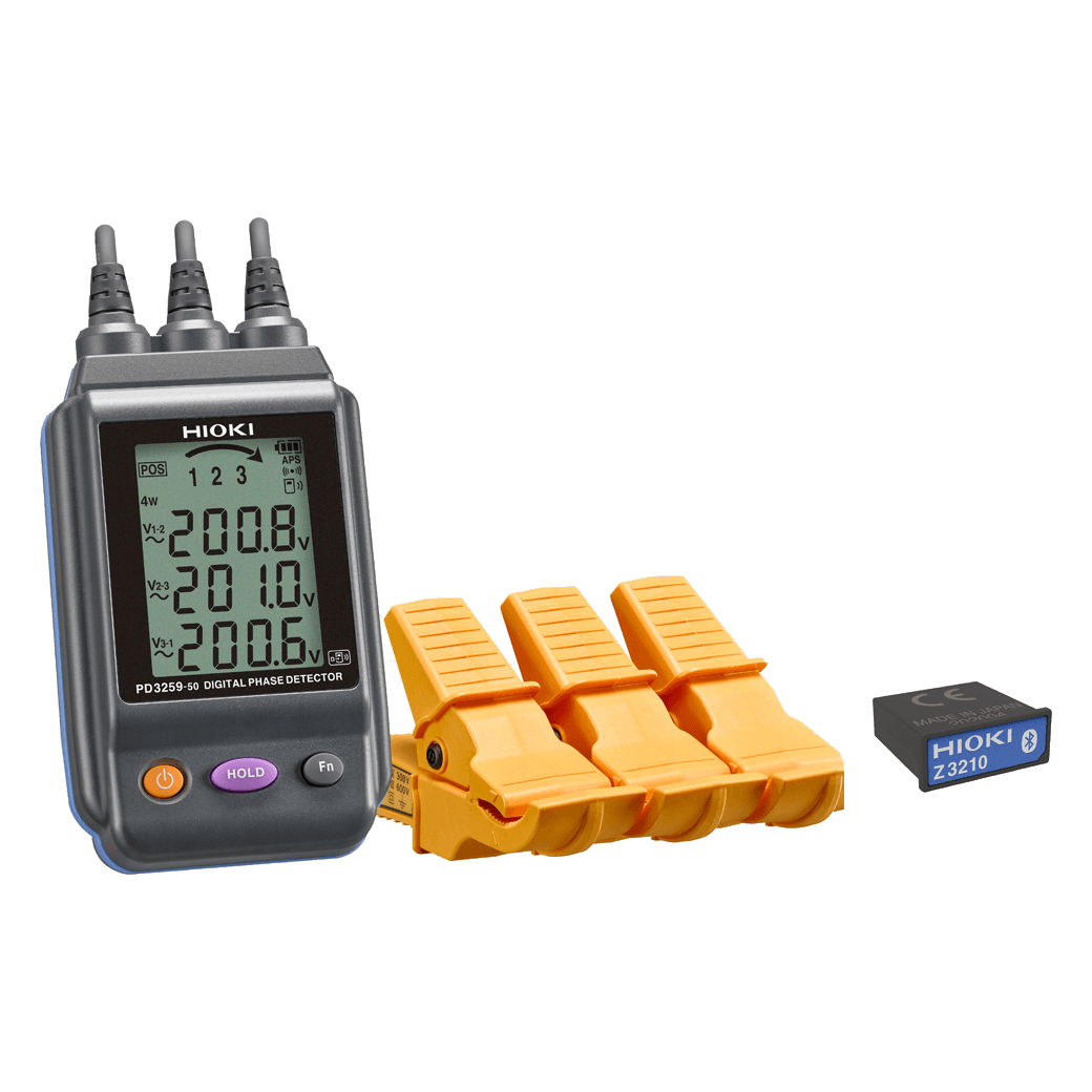 DEMO - Hioki PD3259-50 Digital Phase Detector with the Wireless Adapter Z3210