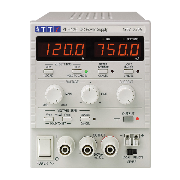 Aim-TTi PLH120 Power Supply Single 0-120V/0-0.75A